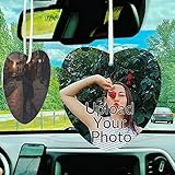 Custom Car Air Freshener for Car, Personalized Rear View Mirror Memorial Hanging Air Freshener with