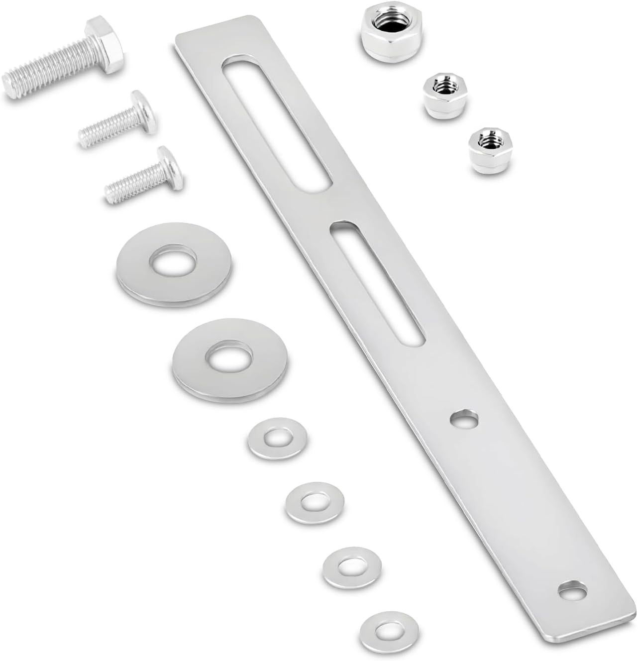 Zookpr Trailer Brake Controller Mounting Bracket Kit Compatible with Redarc Tow-Pro Elite and Classic Redarc Brake Controller Mounting Kit, Includes Bracket, Washers, Screws, and Nuts