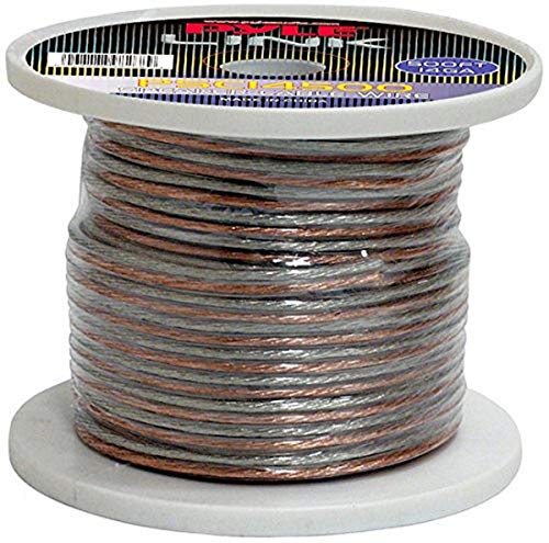 Pyle PSC14500 14-Gauge, 500 feet Spool of Speaker Zip Wire