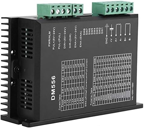 Produktbild von DM556 Schrittmotor-Treiber – 2-Phasen, 24–50 V DC, 1,0–5,6 A, Für NEMA 42/57 Motoren, Digital