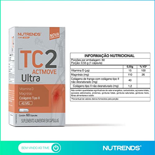 Nutrends Tc2 Ultra Actmove 60 Cápsulas