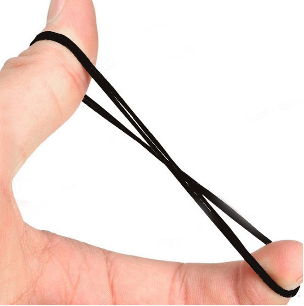 56Pcs Recorder Rubber Belts-Rubber Drive Belt Set Premium for DVD, CD, VCR, Cassette Player Repair,40-120mm(Black,1mm Width)