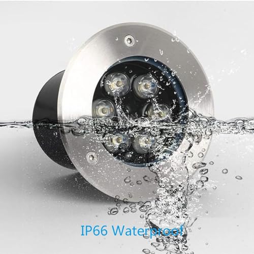 Spot LED encastrable sol IP66 étanche AC85-265V pour terrasse et escalier