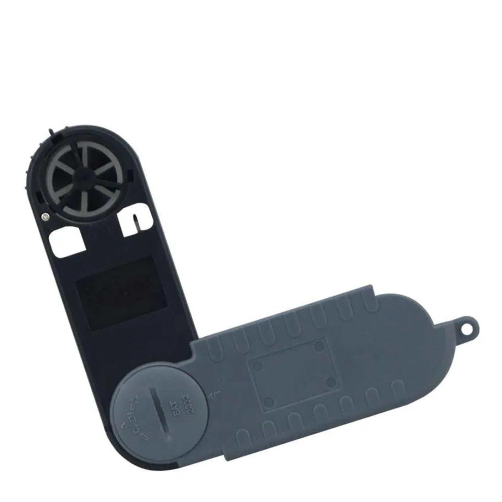 Anemometro Portatil, Anemómetro térmico digital de bolsillo 3 en 1 (velocidad del aire, temperatura y sensación térmica)