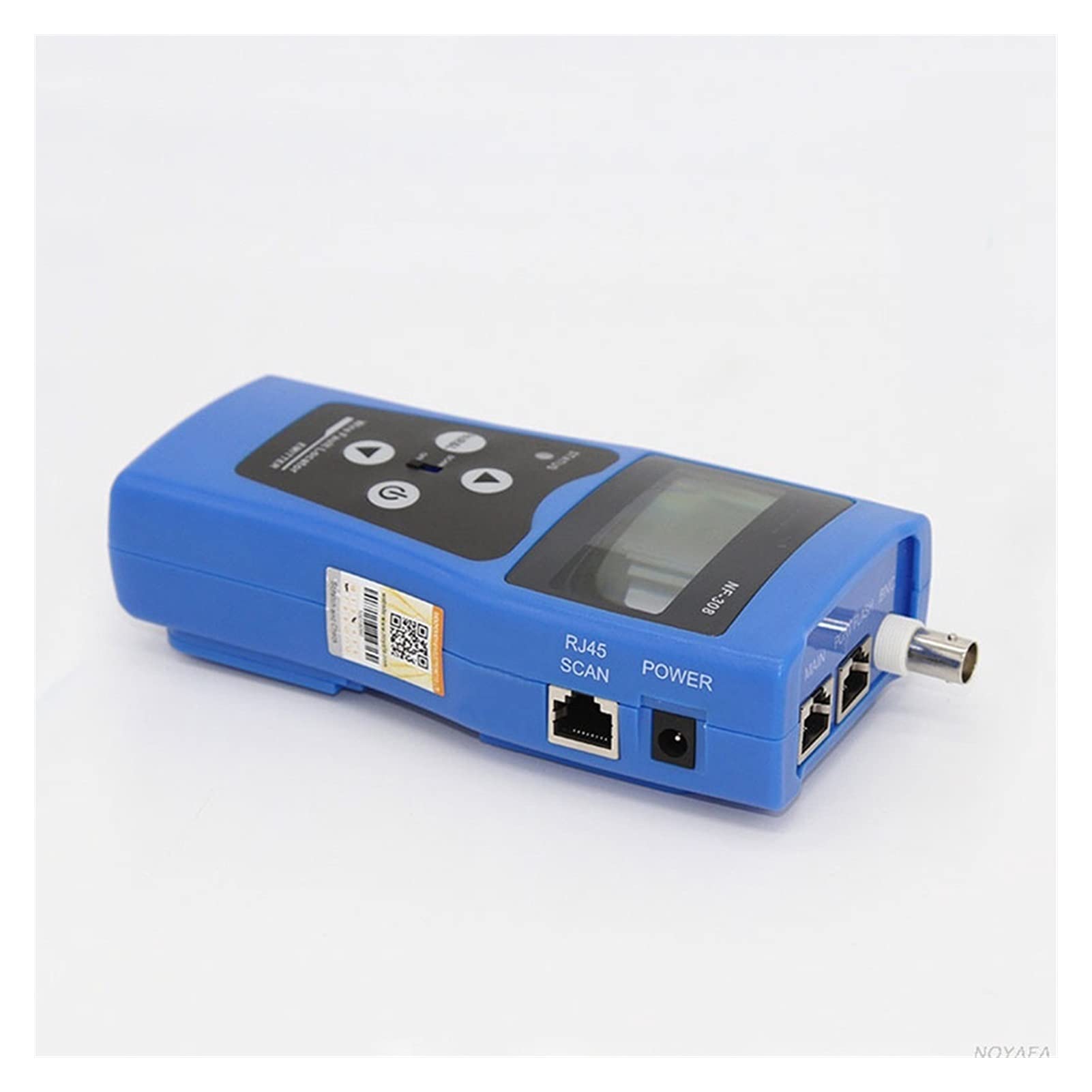 Detector de pared, Probador de cable de monitoreo de red NF-308 Localizador de fallas de alambre LAN Red coacial LAN 5E, 6E Probador de longitud del cable(F-308R)