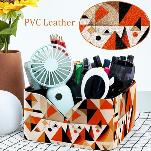 Porte-stylos rectangulaire et rangement maquillage géométrique - 6