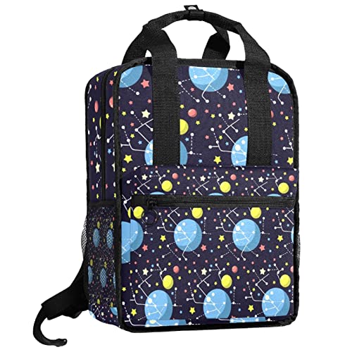 Sac à dos pour garçons à motif tête de mort et fleurs avec des bretelles réglables