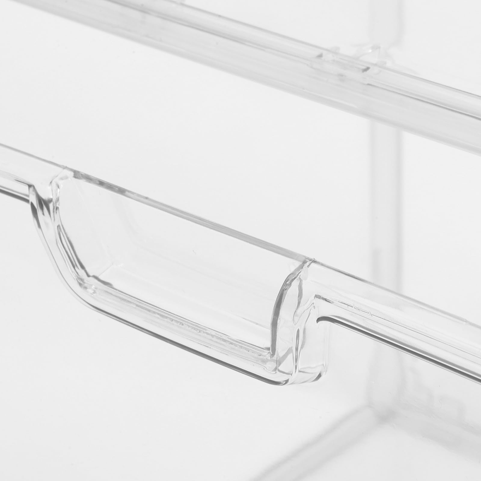 Gadpiparty Transparente Caja de Pan Apilable de Acrílico para Cocina