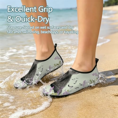 Zapatos de natación antideslizantes para evitar cortes en rocas 5