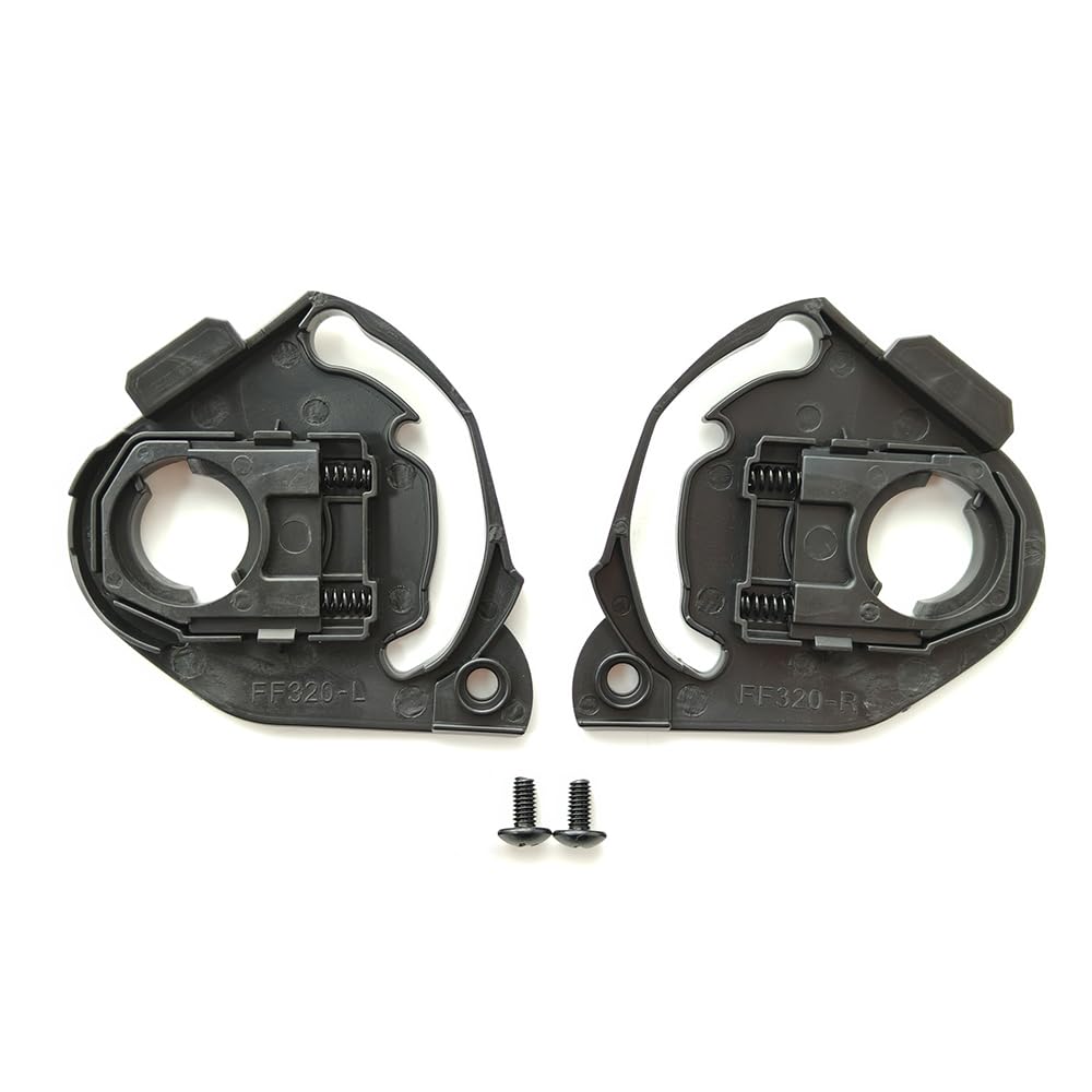 ZQIYDYP Motorcycle Helmet Visor for LS2 FF800/FF320/FF328/FF353 Helmet Shield Replacement Sunscreen Windshield (Visor Base)