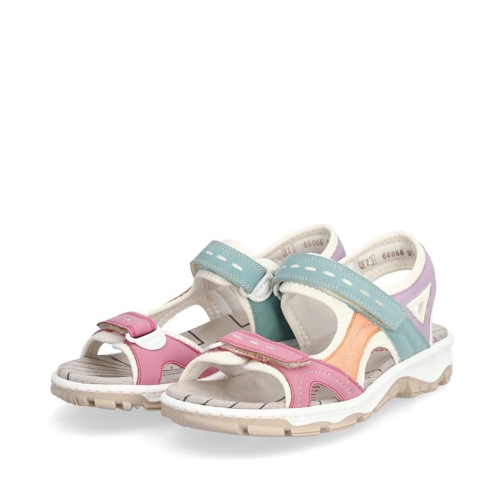 Rieker Mujer Sandalias 68866, señora Sandalias