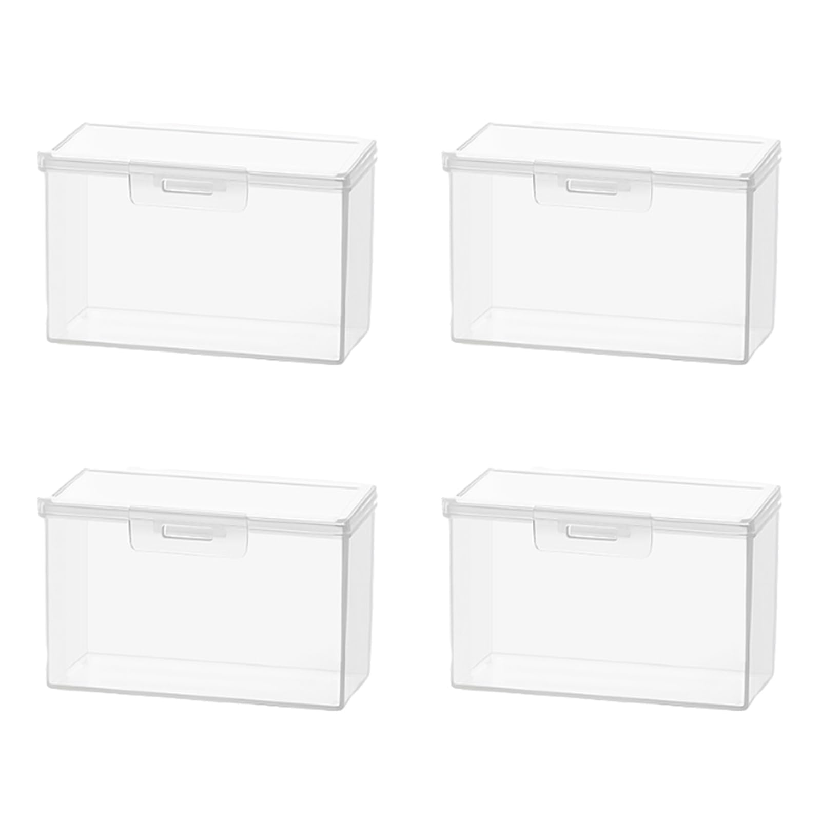Limtula Keep Cards Safe Clear Card Case Card Storage Solution for Organize Small Item Easy to Open and Close Secure Closures Box Game Storage