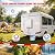 Propane Water Heater 4.2 GPM 16L Outdoor Portable Tankless Water Heater 81891 BTU/Hour with Digital Display Battery Ignition 5 Mode Shower Head Instant On Demand Hot Water for RV Camping Cabin