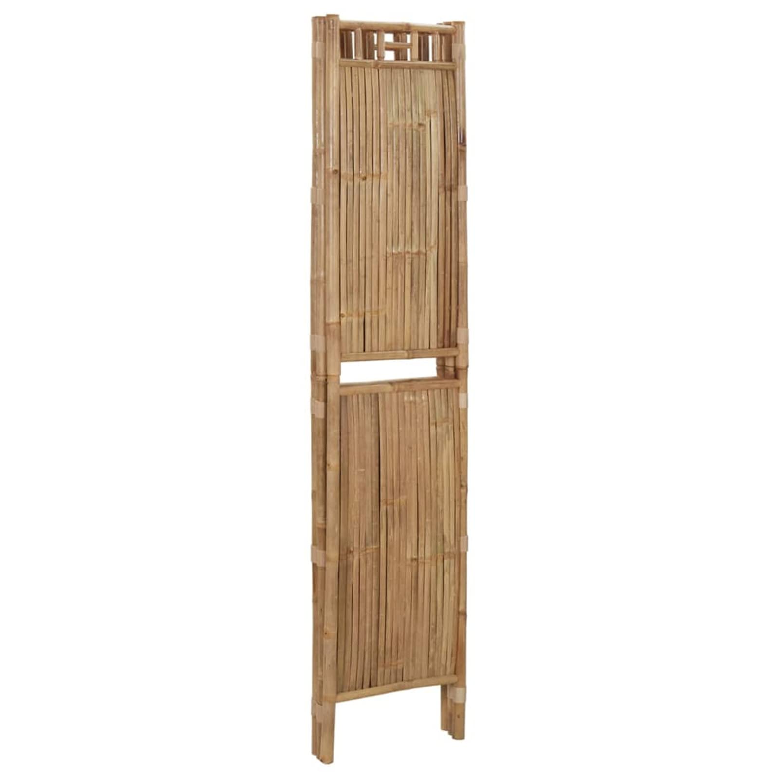 Homgoday 3-panelowy parawan bambusowy 120 x 180 cm, parawan wewnętrzny oddzielny parawan dzielący panele do wnętrz dom
