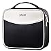 Makeup Bag Cosmetic Leather Organizer - 10.4" PU Travel Train Case with Compartments and Dividers Portable Travel Make Up Storge Mini Size for Girl and Women