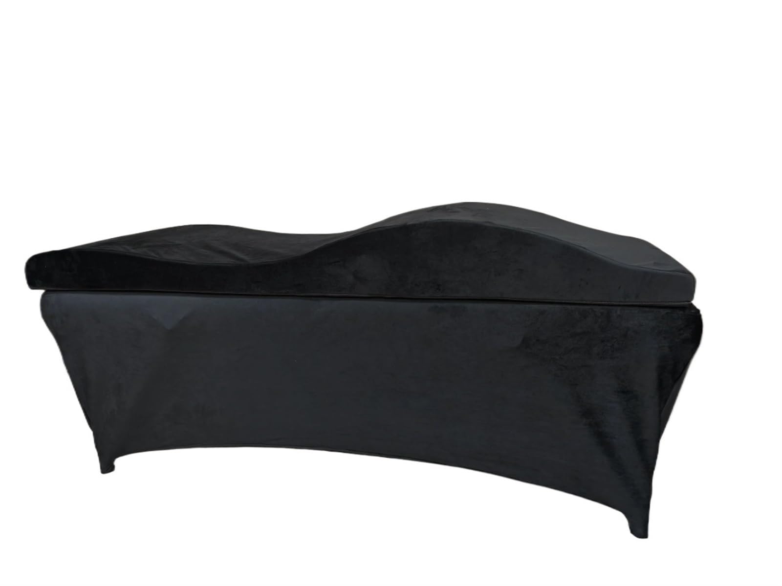 Topper for Massage Bed Massage Mattress And Cover Wave Memory Foam Bed Beauty Salon Spa(Black mattress)