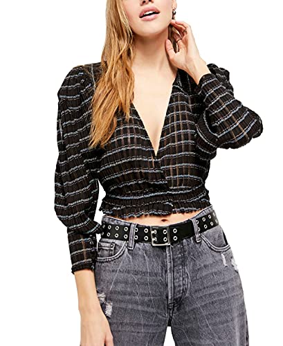 Free People Girlfriend Top XS en coton léger et respirant