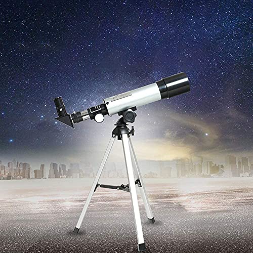 Telescopio astronómico portátil con trípode 360mm 50mm miniatura 4