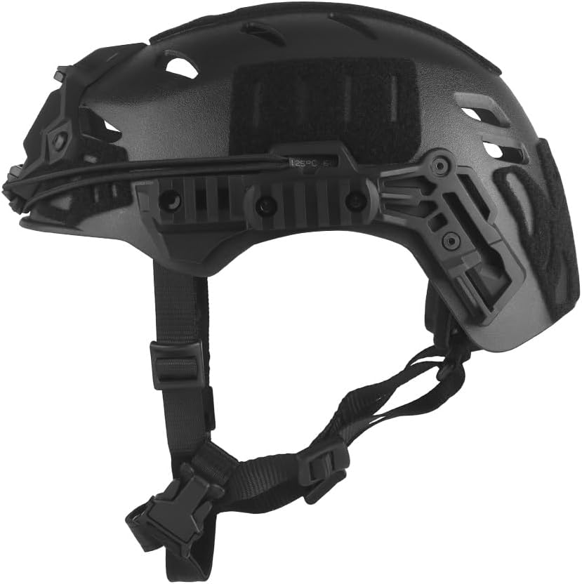 Lightweight Tactical Fast Helmet,with NVG Mount,3.0 Side Rails for Airsoft Paintball Training CS