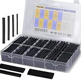 TKDMR 500 PCS Heat Shrink Tubing Kit - 3.23" Length,3:1 Ratio Adhesive Lined, Marine Grade Shrink Wr