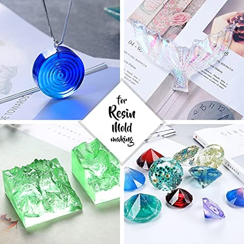 UrChjoye Epoxy Resin Pigment-Transparent Resin Dye Color Tint Dye Liquid 24 ColorsEpoxy Resin Paint Colour Dye Great for Resin Petri Dish, Coaster, Painting, Tumbler Cup Making(10ml Each)