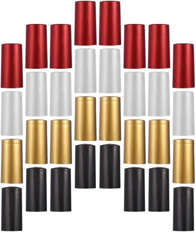 200pcs Shrink Caps Wine Shrink Wrap, Wine Bottle Capsules Shrink Wrap