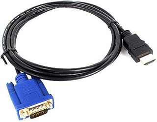 HDMI to VGA Active Video Adapter cable 1080P HDMI Digital to VGA Analog Converter cable1.65m