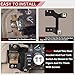 Back Window Dual Fuel Tank Switch Repair Bracket Compatible with 1992-1997 OBS Ford F-Series F150 F250 F350 and Bronco