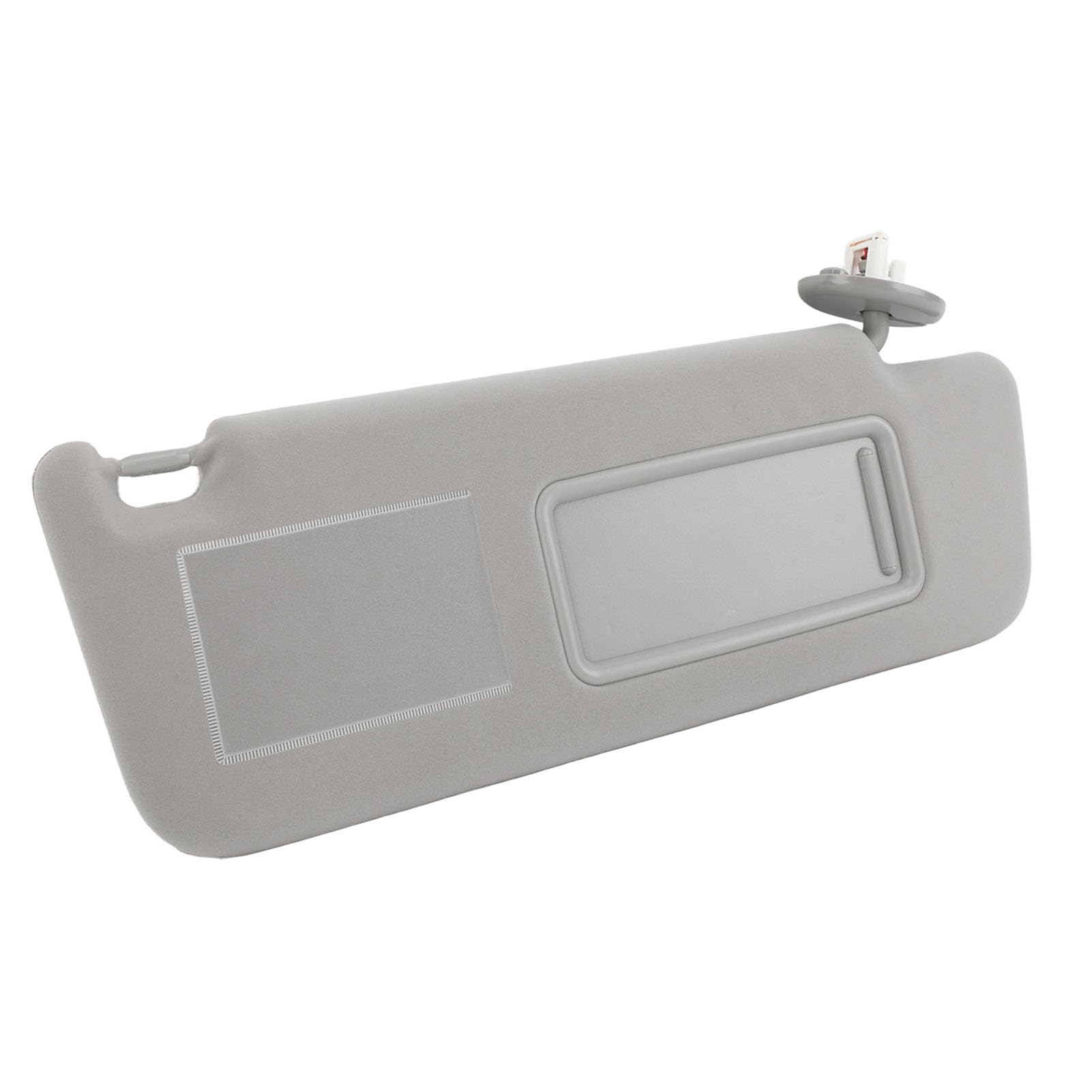 Visiera Parasole per Auto Visiera Laterale in ABS Grigio con Specchio e Luce per Dal 2002 Al 2010 Protezione Antiabbagliamento Solare per la Guida Quotidiana in Viaggio e Pendolarismo