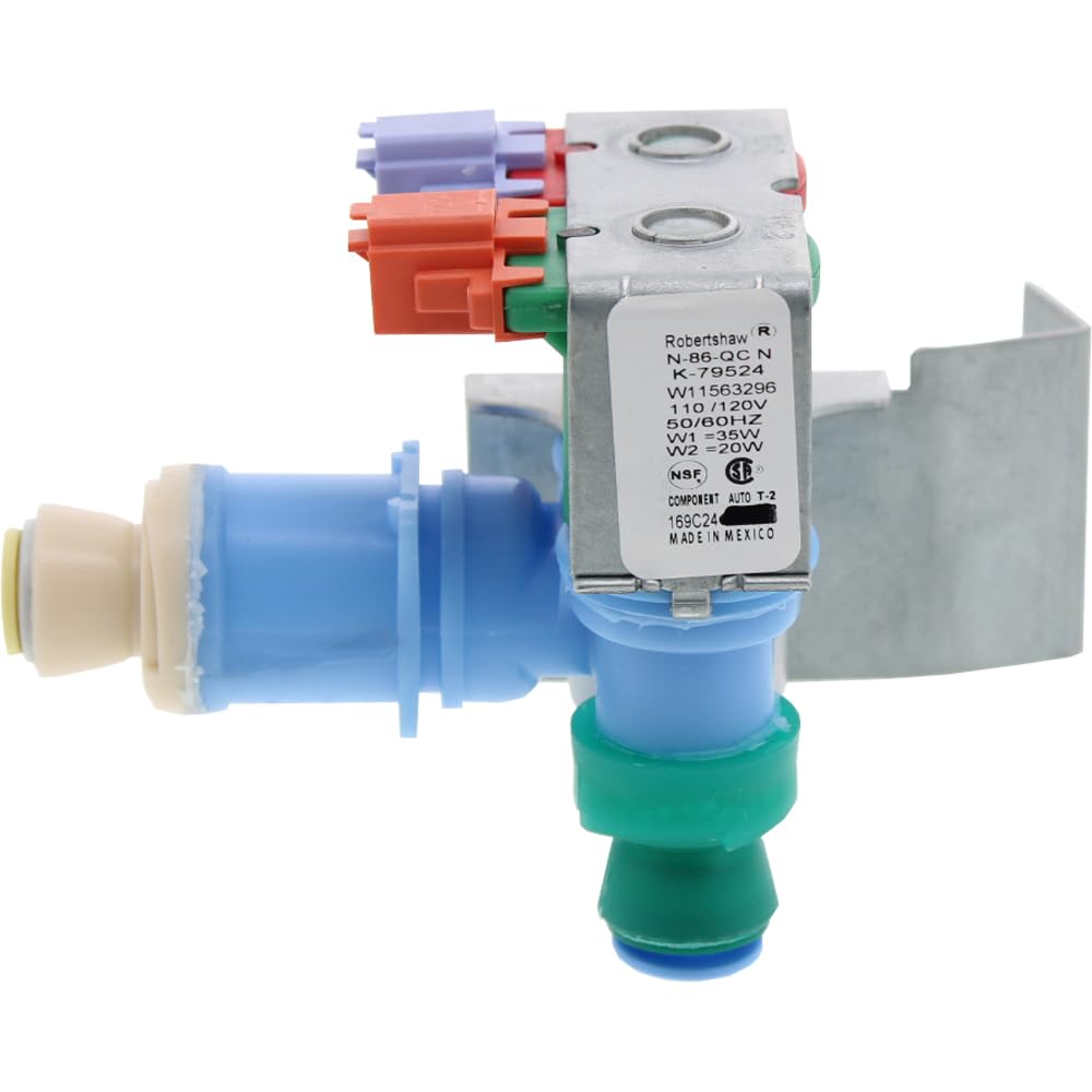 ClimaTek Refrigerator Water Valve Replaces Whirlpool W11563296