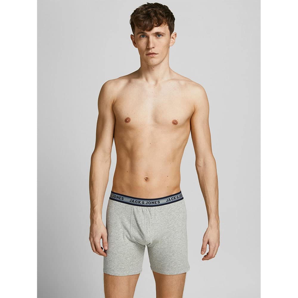 JACK & JONES Jacseth Solid Trunks 5 Pack Bóxer Hombre