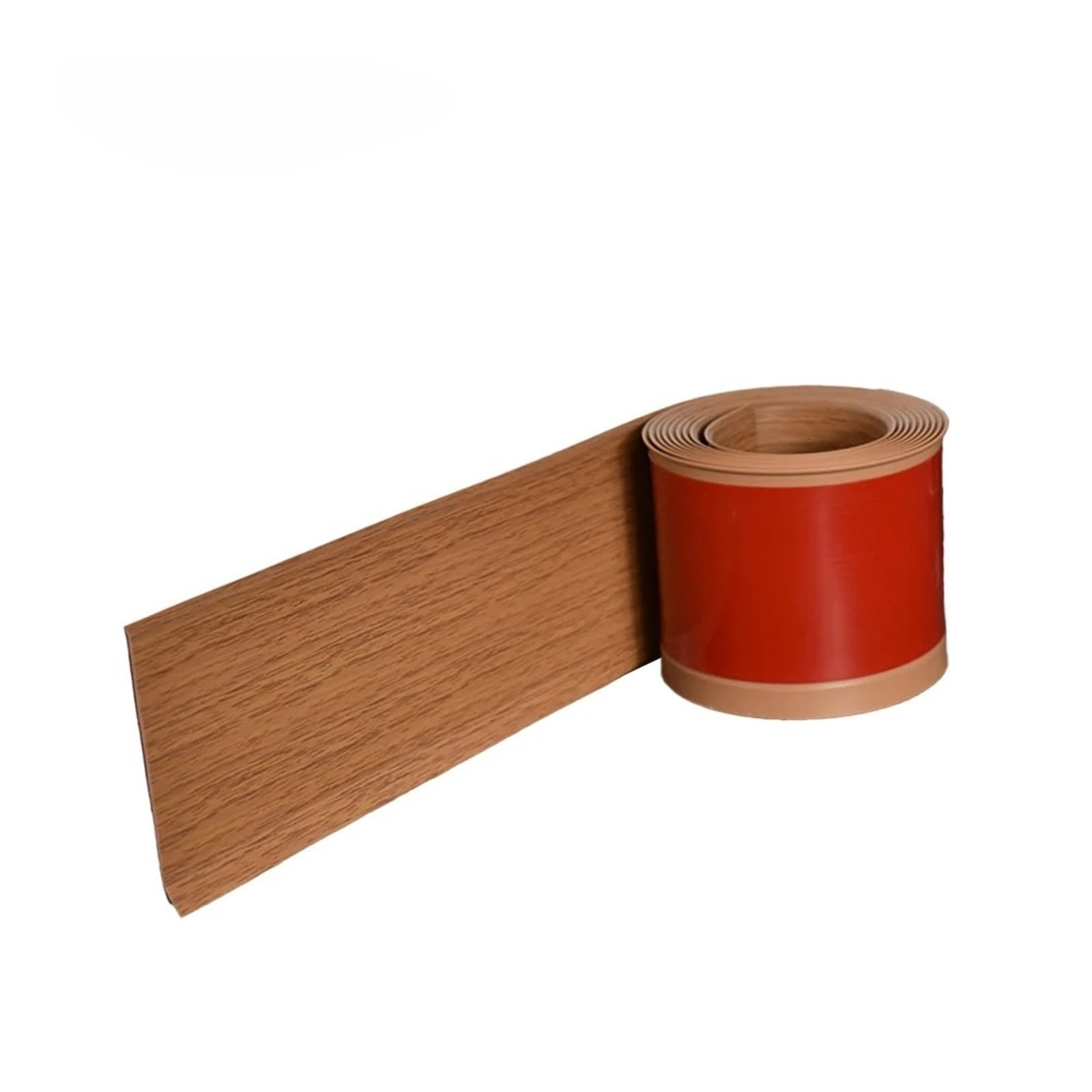 Rodapiés impermeables Rodapié de 2m/3,0 metros, adhesivo borde, tira falda pared cierre impermeable for fondo sala estar, zócalo, 1 ud Baño(Yellow wood grain,10cmx2m)