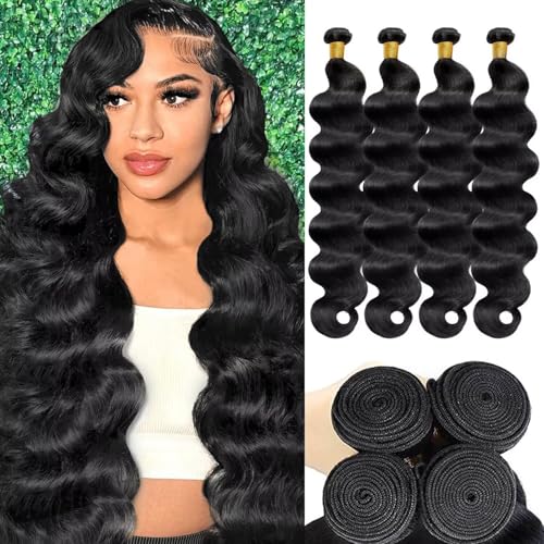 12A Human Hair Bundles 20 22 24 26 Inch Body
