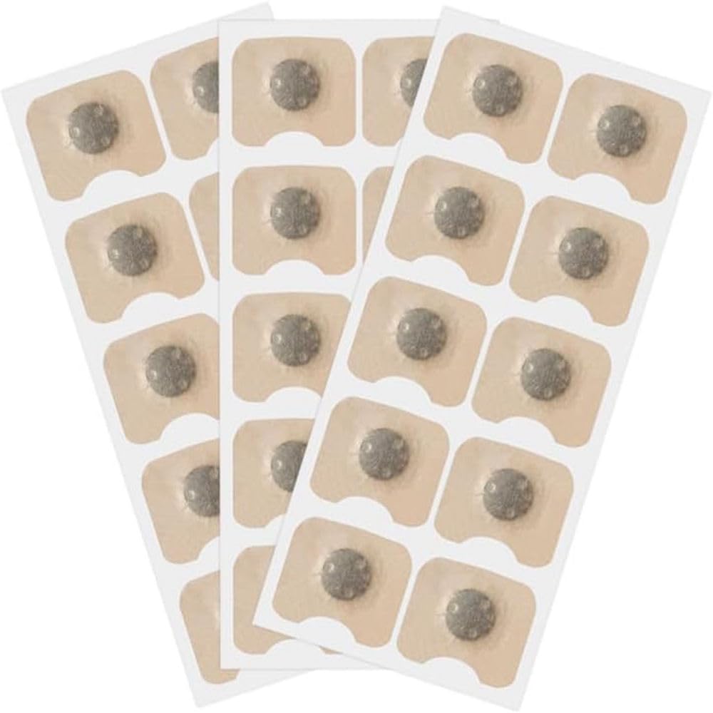 LISHER 30 PCS Magnetic Nose Strip ( ONLY STRIPS ) Nose Magnet for Breathing Intake Breathing Nose Magnets for Breathe Better Good Sleeping Nasal Pads for Home Travel Hotel Business Trip and Car Men & Women-image-1