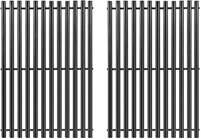 LS'BABQ Porcelain Steel Cooking Grates for Weber 7525 7527 7526 7538 7539 Spirit 300 Series, Spirit 700, Genesis Silver B/C, Genesis Gold B/C -17 1/4 X 23 1/2" Grates