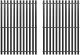 LS'BABQ Replace Parts 7527, 7525, 7526, 7639, 7638 Cooking Grates for Weber Spirit 300 Series, Spirit 700, Genesis Silver B/C, Genesis Gold B/C -17 1/4 X 23 1/2' Grates(Porcelain Steel)