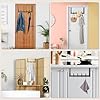 BOOMIBOO Over The Door Hooks, Sturdy Door Hanger, Towel Rack Towel Hooks for Bathroom 12 Hooks Large Over The Door for Bathroom, Bedroom,Kitchen