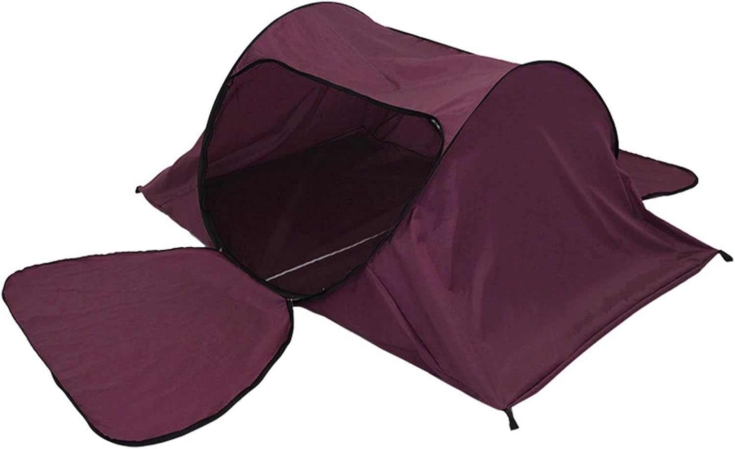 Single Person Camping Tent Double Door Outdoor Meshes with Storage Bag Breathable Tents Enduring Portable Folding