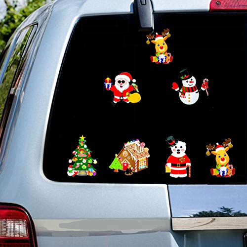 Mchochy MCCHST0001 Make Your Own Christmas Stickers For Kids Christmas Make A Face Stickers Kids Arts Crafts Adhesive Sticker Decals Holiday Party Decorative Gifts Christmas Stocking Stuffers 24 Packs thumb #6