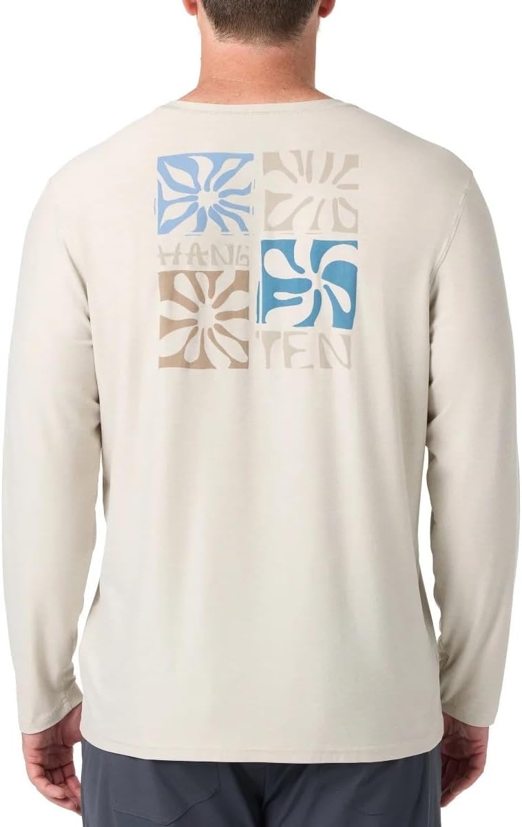 Hang Ten Men's Long Sleeve Sun Tee