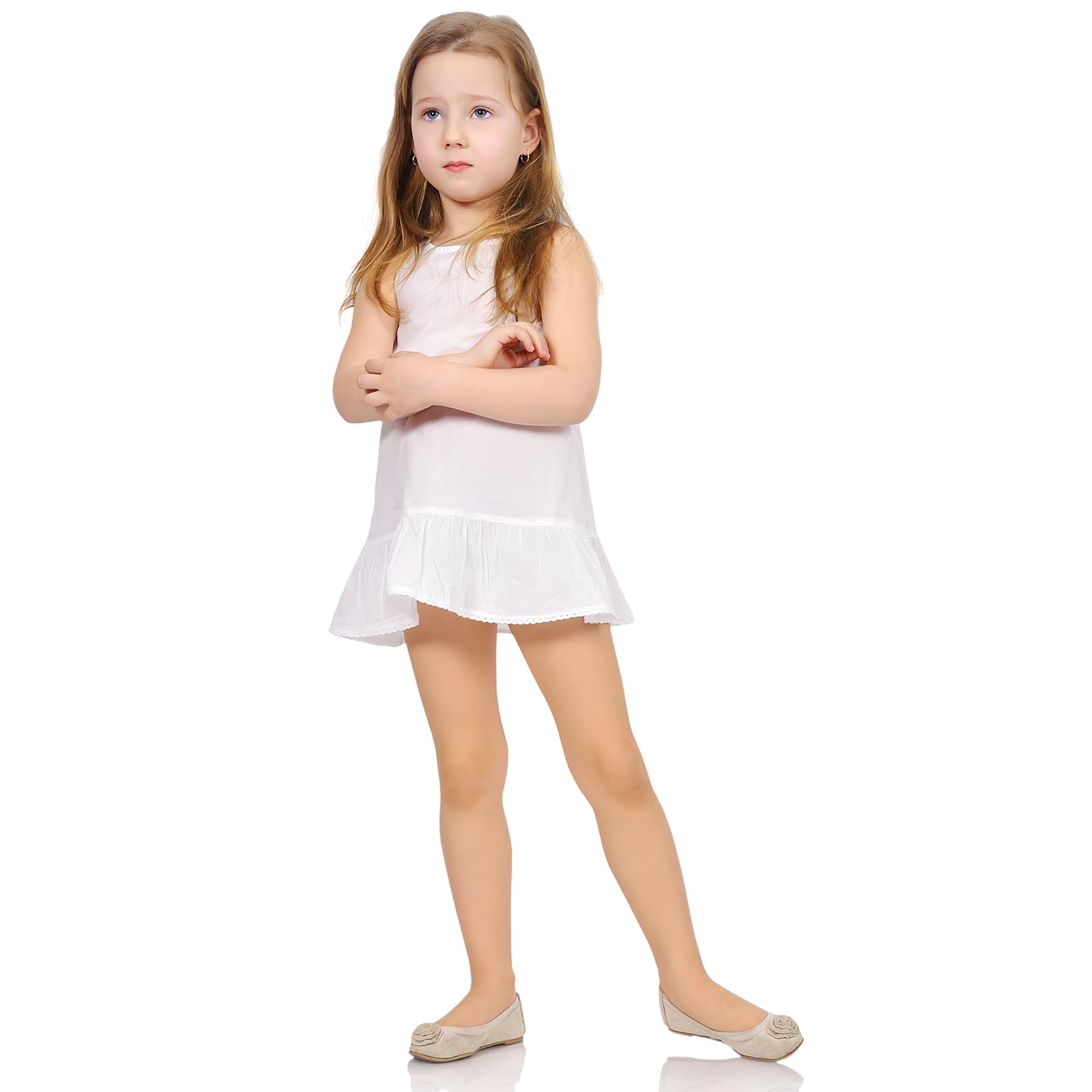 Aomig Medias de Balle 20 DEN Mallas de Danza para Niña Pantys Patinaje Artístico