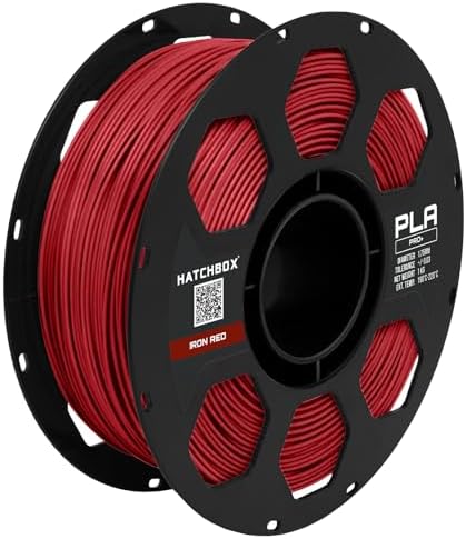 HATCHBOX PLA Pro Red 1.00kg
