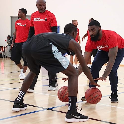 Podinor Elite Basketball Crew Socks For Men And Women, Cushion Performance Athletic Black Basketball Socks #TOP6