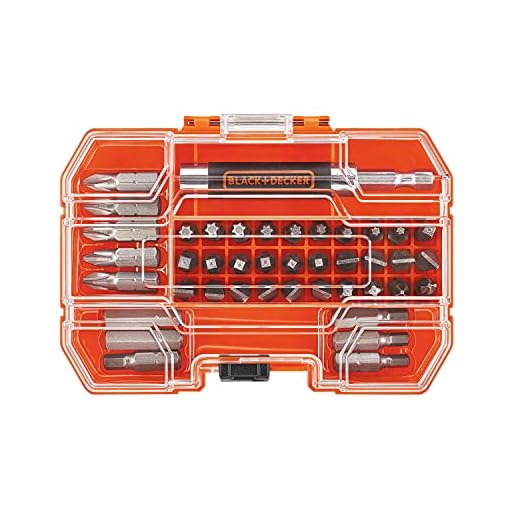 BLACK+DECKER Screwdriver Bit Set, 42-Piece (BDA42SD)