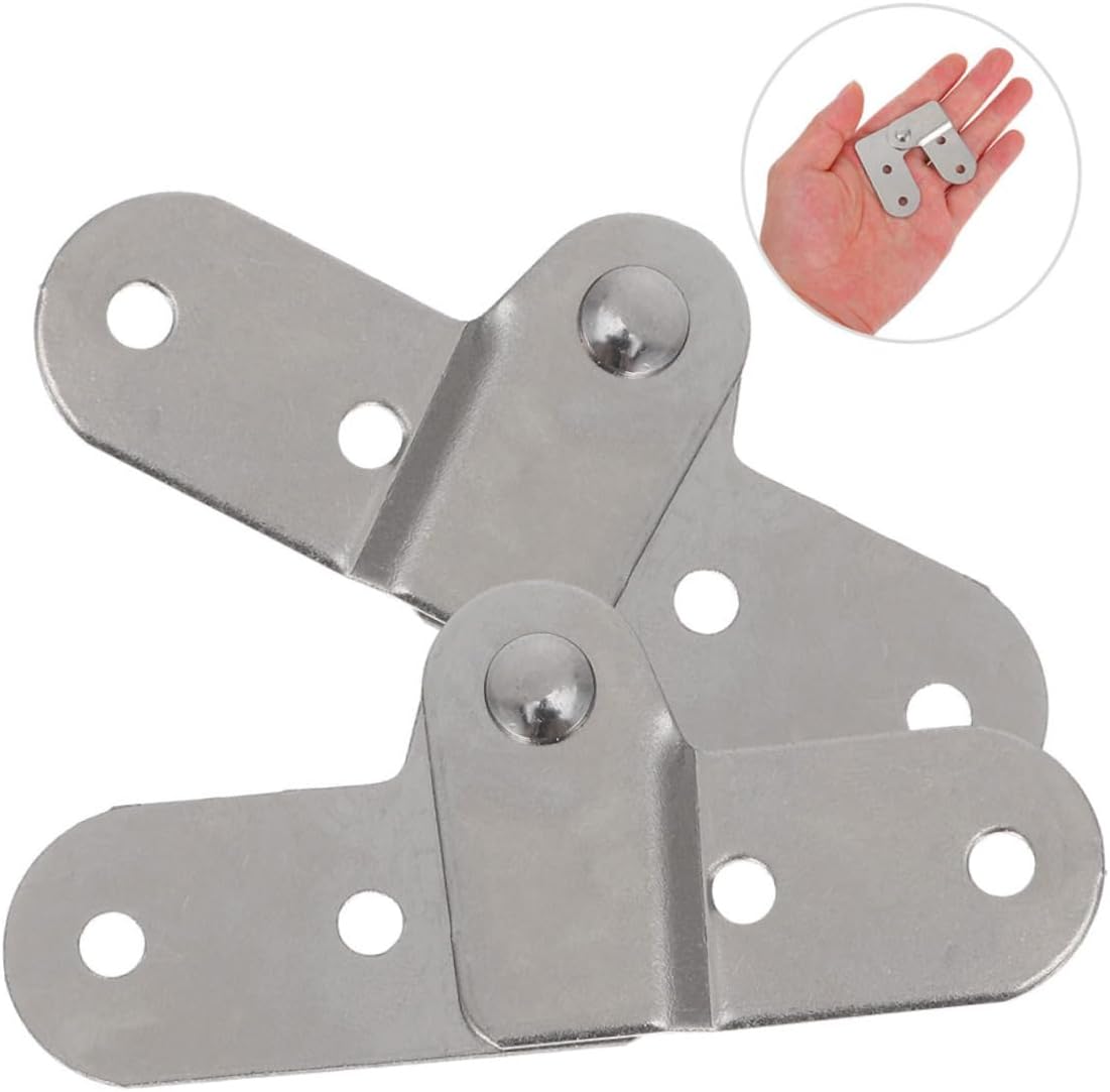 キャビネットヒンジ、家具用折りたたみ式メタルヒンジ 取り付け簡単 キッチンキャビネット、屋根裏はしご用の交換部品