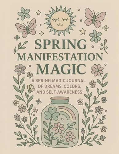Spring Manifestation Magic - A Spring Magic Journal of Dreams, Colors, and Self-Awareness