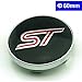 4pcs W188 60mm Car Styling Accessories Emblem Wheel Hub Caps Center Cover ST For Ford Focus 2 Focus 3 FIESTA Kuga FUSION ESCAPE EDGE