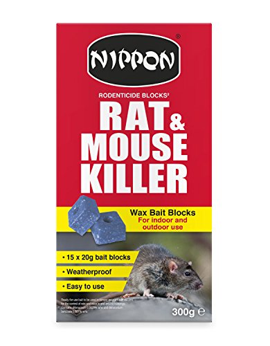 NIPPON Vitax Rat & Mouse Killer Wax Blocks 300g