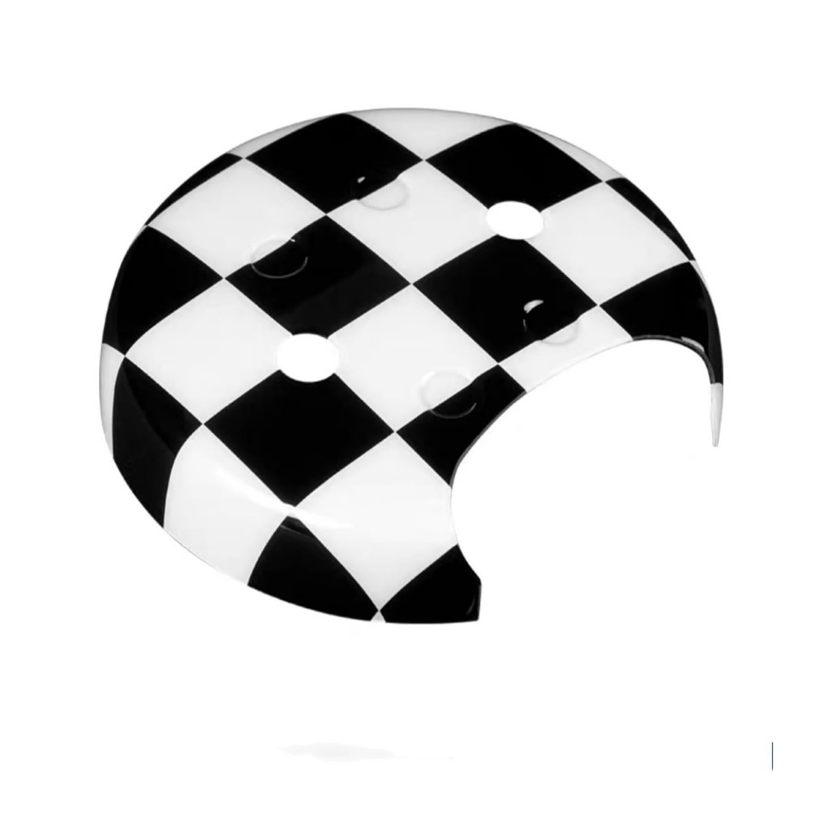 Car Front And Rear Tachometer Covers Compatible for Mini Cooper S R50 R52 R53 Car Stickers Carbon Fiber Film(Black)