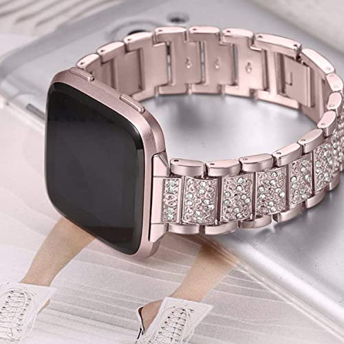 Correa de metal gemas DOITOOL para reloj de diario pulsera compatible moda 5